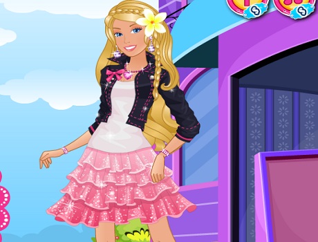 Shop divat Barbie öltöztetős játék