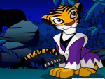 Tigris divat állatos öltöztetős játék