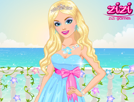 Tavasz hercegnője öltöztetős Barbie játék