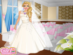 Esküvői divat Barbie öltöztetős játék