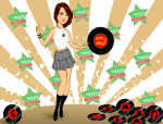 Selena Gomez szuper sztár öltöztetős játék
