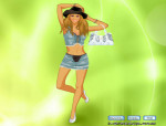 Shakira sztár öltöztetős játék