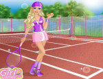 Tenisz divat Barbie játék