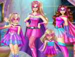 Szuper hős csajok Barbie öltöztetős játék