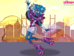 Astranova stílusa Monster high öltöztetős játék