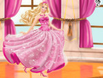 Hercegnő divat Barbie öltöztetős játék