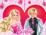 Szerelmes stílus Barbie öltöztetős játék