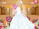 Szuperhős menyasszony Barbie öltöztetős játék